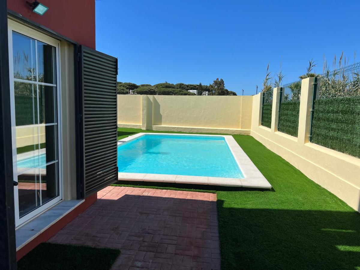 Casa Piscina Playa Barrosa Delfin 6 Villa Chiclana de la Frontera Buitenkant foto