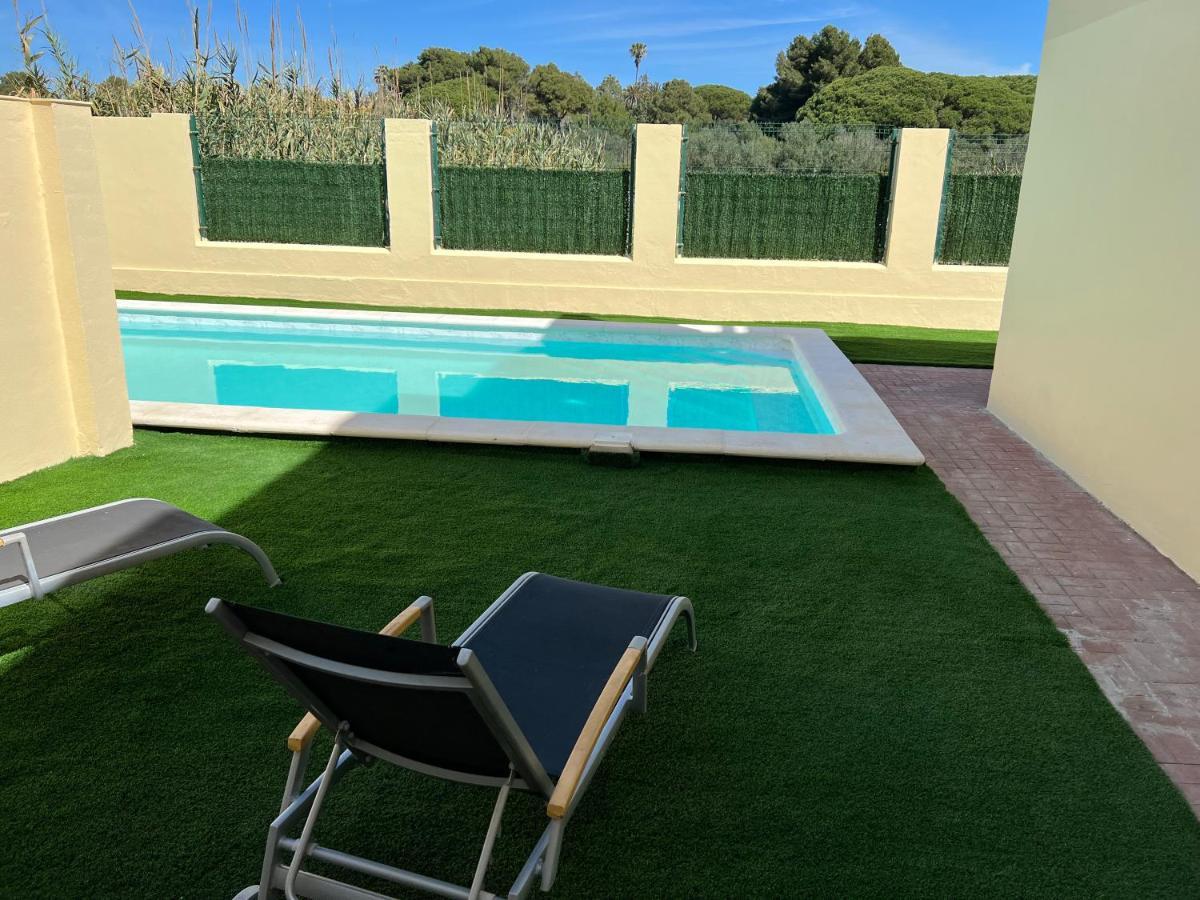 Casa Piscina Playa Barrosa Delfin 6 Villa Chiclana de la Frontera Buitenkant foto