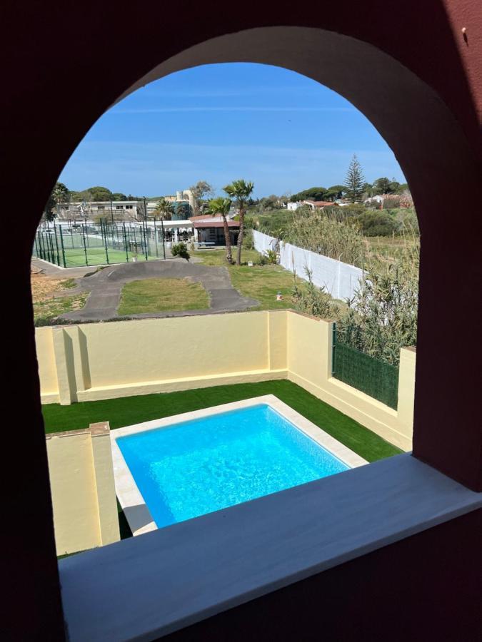 Casa Piscina Playa Barrosa Delfin 6 Villa Chiclana de la Frontera Buitenkant foto