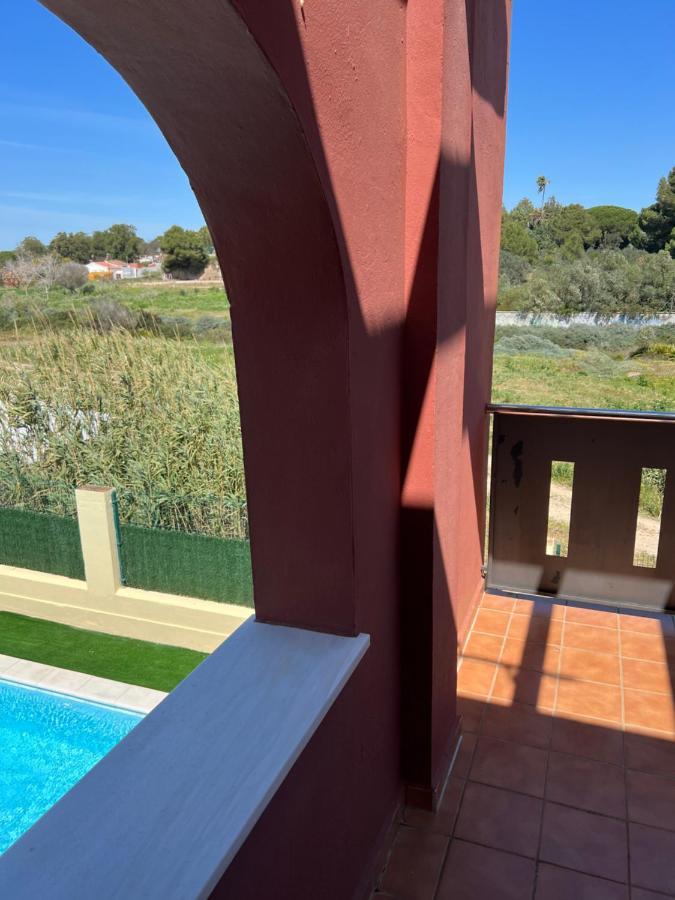 Casa Piscina Playa Barrosa Delfin 6 Villa Chiclana de la Frontera Buitenkant foto