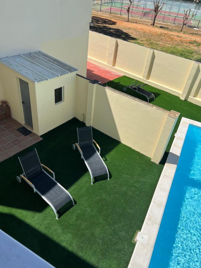 Casa Piscina Playa Barrosa Delfin 6 Villa Chiclana de la Frontera Buitenkant foto