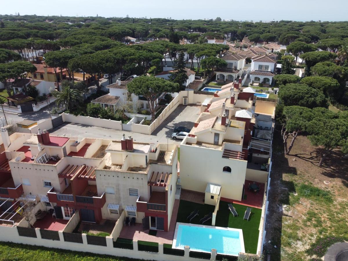 Casa Piscina Playa Barrosa Delfin 6 Villa Chiclana de la Frontera Buitenkant foto