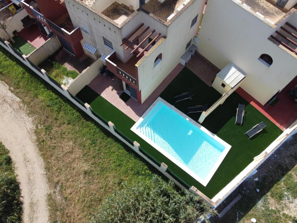 Casa Piscina Playa Barrosa Delfin 6 Villa Chiclana de la Frontera Buitenkant foto
